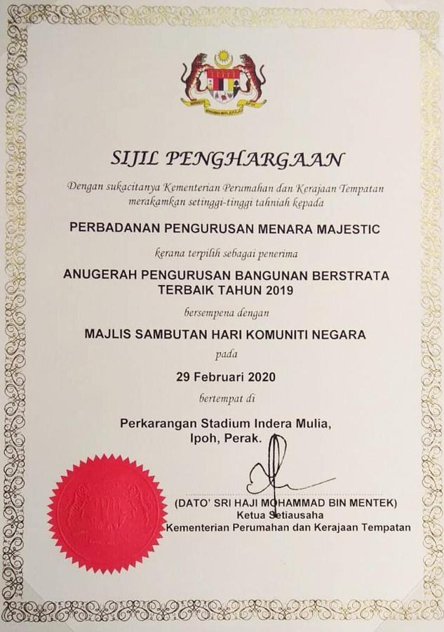 Apartament H2H - TT Court Majestic Ipoh Zewnętrze zdjęcie